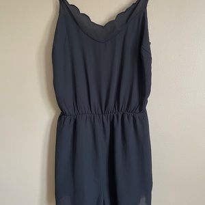 Short Black Romper